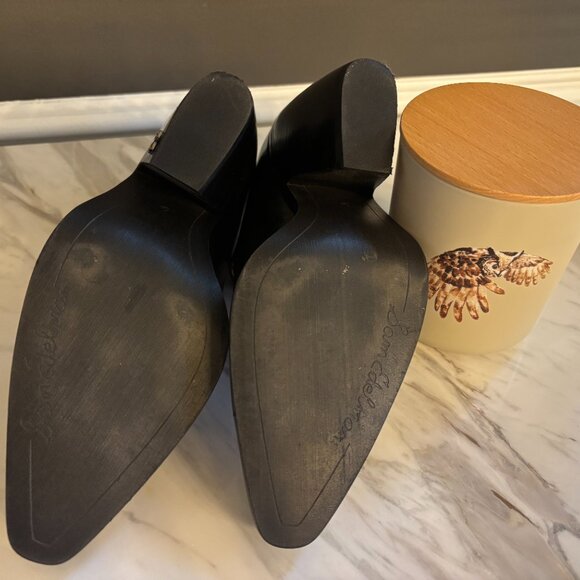 Sam Edelman Aleska Western Mary Jane Heel Green Sz 6 EUC - Picture 4 of 4